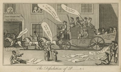 Die Auflösung des Parlaments von English School