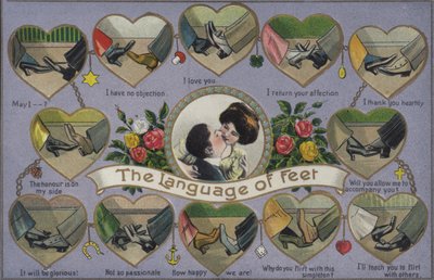 Die Sprache der Füße, Flirten durch Fußspiel von English School