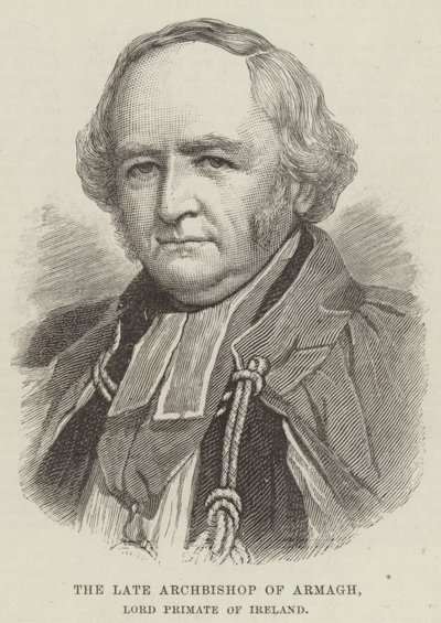 Der verstorbene Erzbischof von Armagh, Lord Primas von Irland von English School