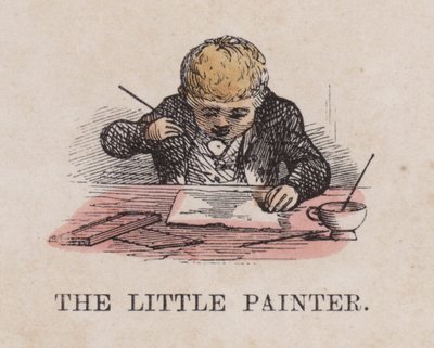 Der kleine Maler von English School