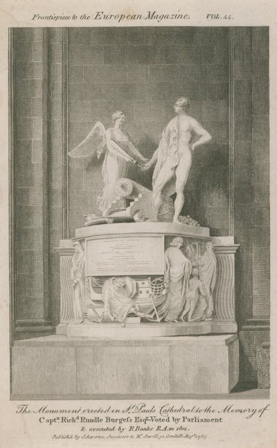 Das Denkmal in der St. Pauls Kathedrale von English School