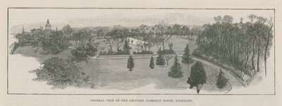 Der neue öffentliche Park in Highgate: Gesamtansicht der Anlagen, Fairseat House, Highgate von English School