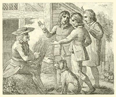 Der alte Mann und seine Söhne von English School