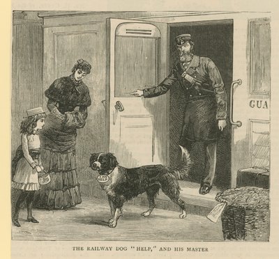 Der Eisenbahnhund Help und sein Herr von English School