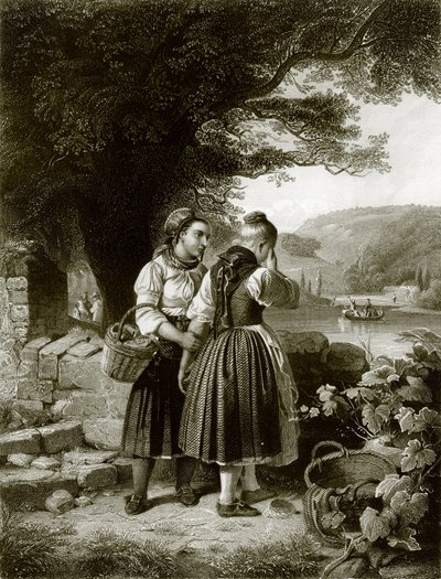 Der Abmarsch der Rekruten von English School