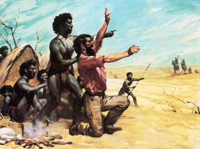 Der einzige Überlebende der Burke-und-Wills-Expedition: ein Mann namens King von English School