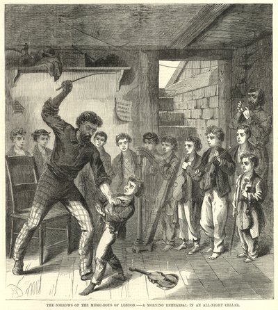 Die Sorgen der Musikjungen von London von English School