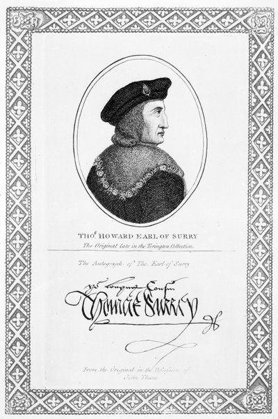 Thomas Howard, Earl of Surrey und 2. Herzog von Norfolk von English School