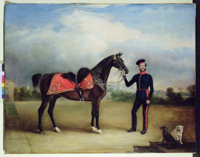 Thomas Oliver Gascoigne von den Royal Horse Guards von English School