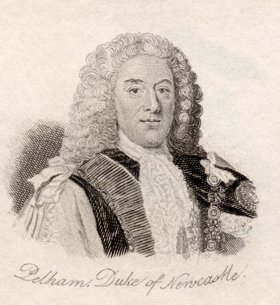 Thomas Pelham Holles, 1. Herzog von Newcastle von English School