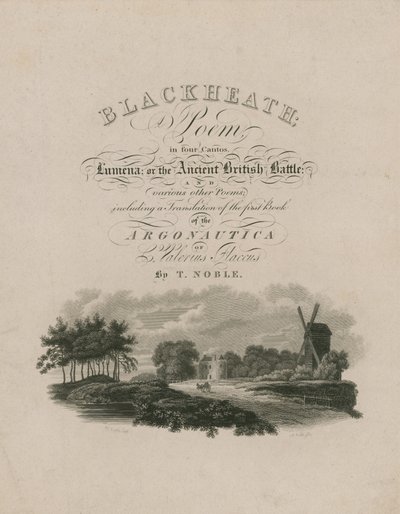Titelseite für Blackheath von English School