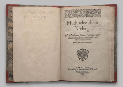 Titelseite von Viel Lärm um nichts von English School