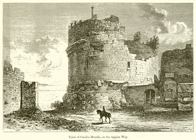 Grab der Caecilia Metella, an der Via Appia von English School