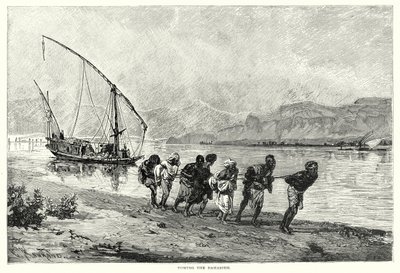 Das Dahabieh schleppen von English School