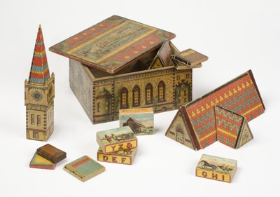 Spielzeugbausteine von English School