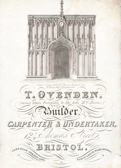 Handelskarte, T Ovenden von English School