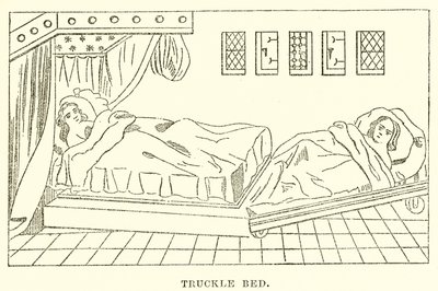 Truckle-Bett von English School