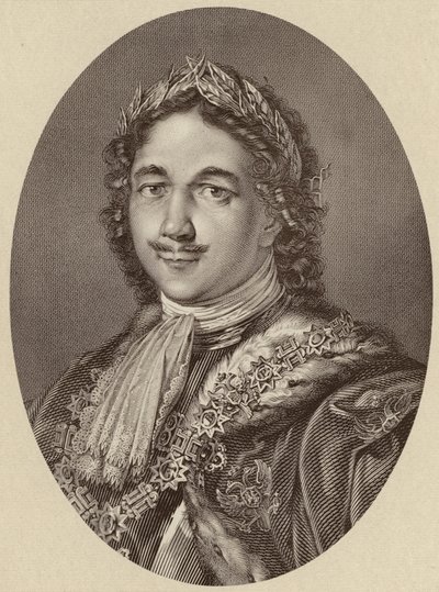 Zar Peter I. von Russland von English School