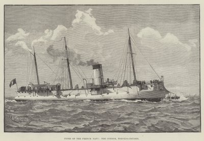 Typen der französischen Marine, der Condor, Torpedokreuzer von English School