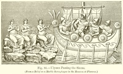 Odysseus passiert die Sirenen von English School