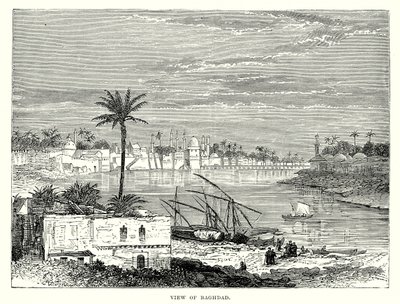 Ansicht von Bagdad von English School