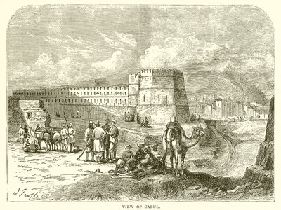 Ansicht von Kabul von English School