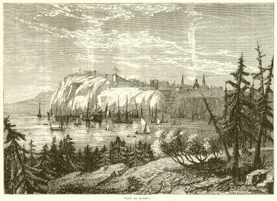 Ansicht von Quebec von English School