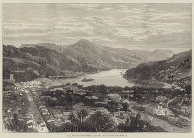 Besuch der Seefahrerprinzen in Ceylon, Blick auf Kandy von English School