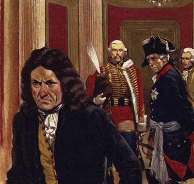 Voltaire hatte eine stürmische Beziehung zu Friedrich, dem Kronprinzen von Preußen von English School
