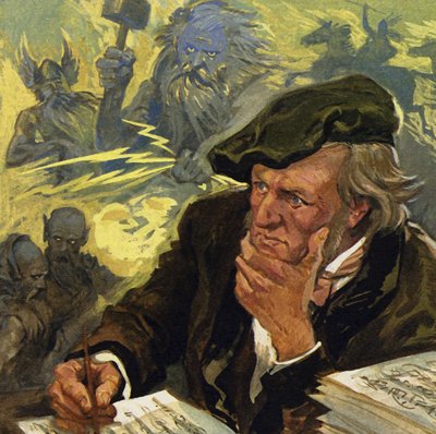 Wagner begann revolutionäre Reden zu halten und musste nach Weimar fliehen von English School