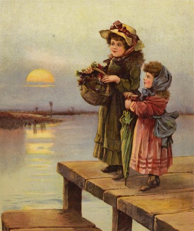 Warten auf die Fähre von English School