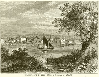 Wandsworth, 1790 von English School