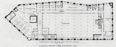 Lagerhaus, Chepstow Street, Manchester von English School