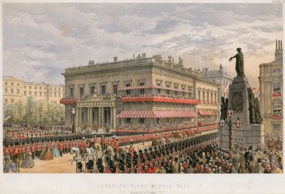 Waterloo Place und Pall Mall von English School