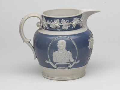Waterloo-Gedenkkrug, ca. 1815 (Steingut) von English School
