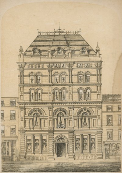 Westminster Palace Hotel von English School