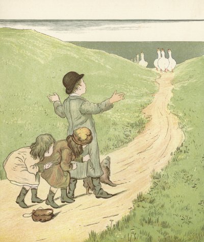 Als die Gänse über die Lea kamen! von English School
