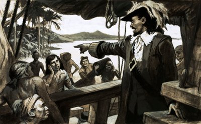 William Paterson versuchte, eine neue Handelskolonie auf der Landenge von Panama zu gründen von English School