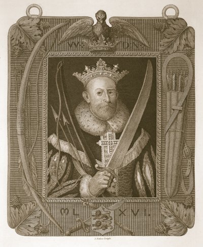 Wilhelm der Erste, graviert von J. Fittler, Illustration aus David Humes The History of England, veröffentlicht von R. Bowyer, London, 1812 von English School