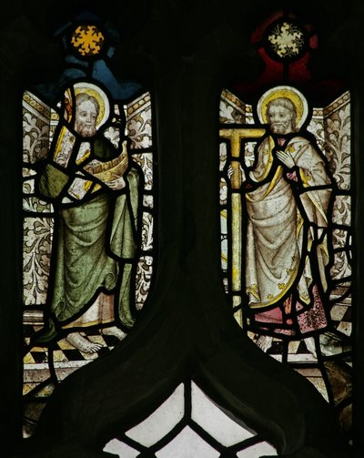 Fenster N5 mit St. Judas und St. Thomas von English School