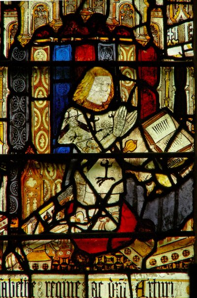 Fenster N5 mit einem Stifter - Sir Reginald Grey von English School