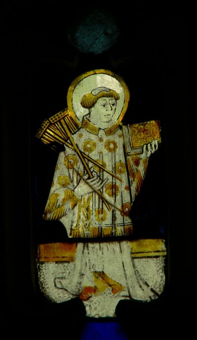 Fenster, St. Blasius von English School