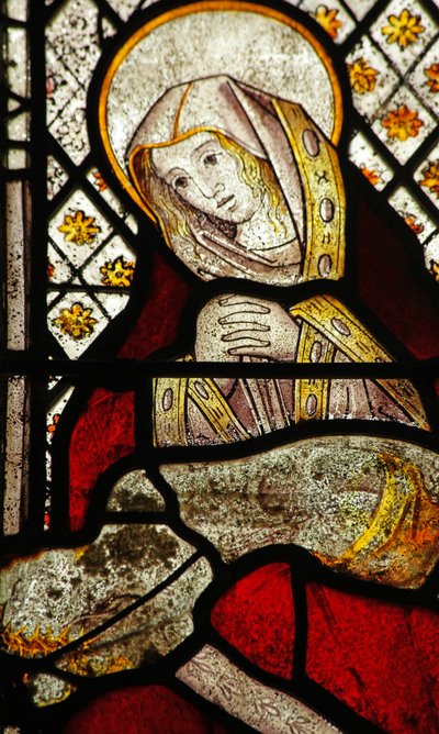 Fenster n3 mit der Pietà von English School