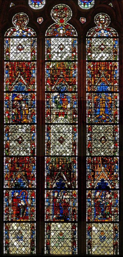 Fenster w38, Darstellung des Bußfensters von English School