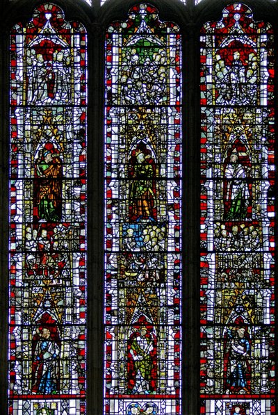 Fenster w3, Propheten darstellend von English School