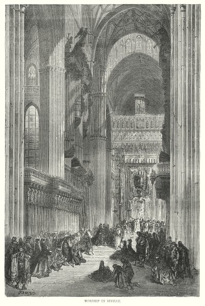 Gottesdienst in Sevilla von English School