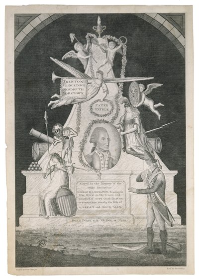 Pater Patriae, ca. 1800 von Enoch G. Gridley