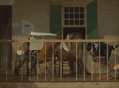 Der wahre Amerikaner, ca. 1874 von Enoch Wood Perry