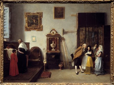 Eine Messe der Relevailles in Spanien von Enrique Melida