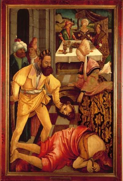 Die Enthauptung von Johannes dem Täufer von Erhard Altdorfer